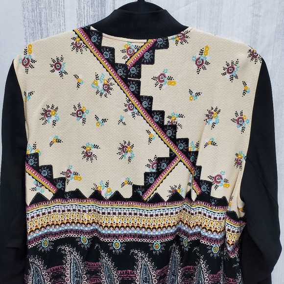 NWOT Tribal Varsity Style Jacket - Picture 8 of 15